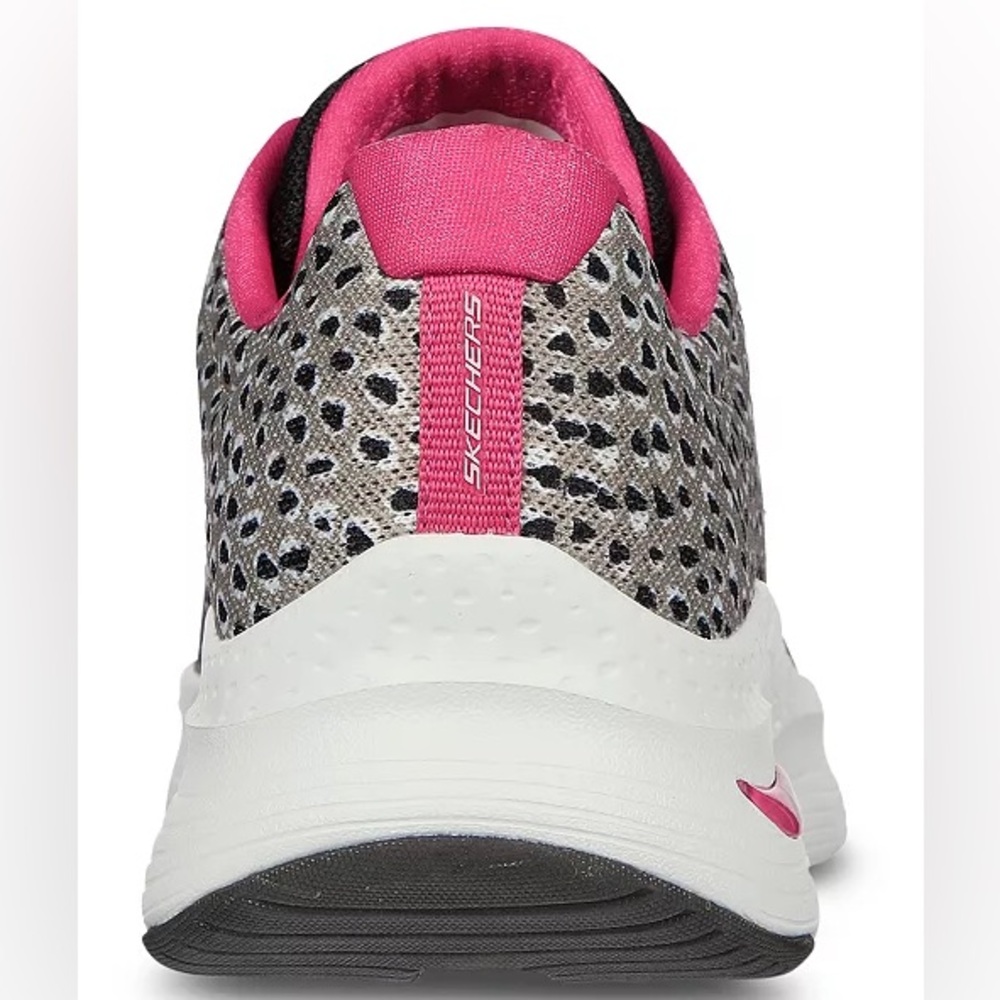 SKECHERS DVF PINK SPRINTING SPOTS CASUAL SNEAKERS - Picture 6 of 7